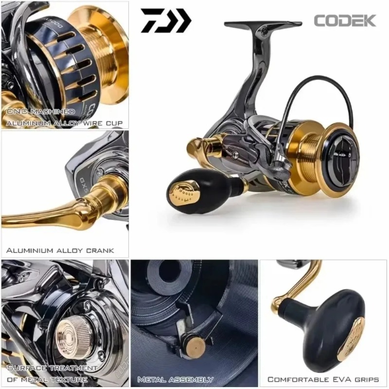 Daiwa CODEK Spinning Reel Bait - Daiwa Reel Bg 评论和价格