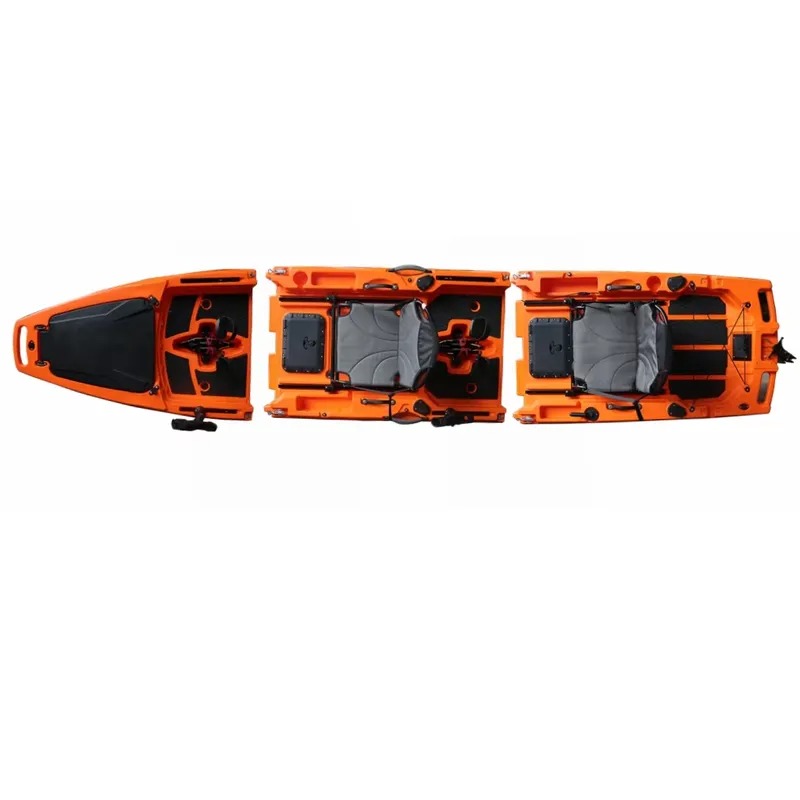 Hot Sale 14FT 2-Person Double  - Fishing Kayak Sit In 评论和价格