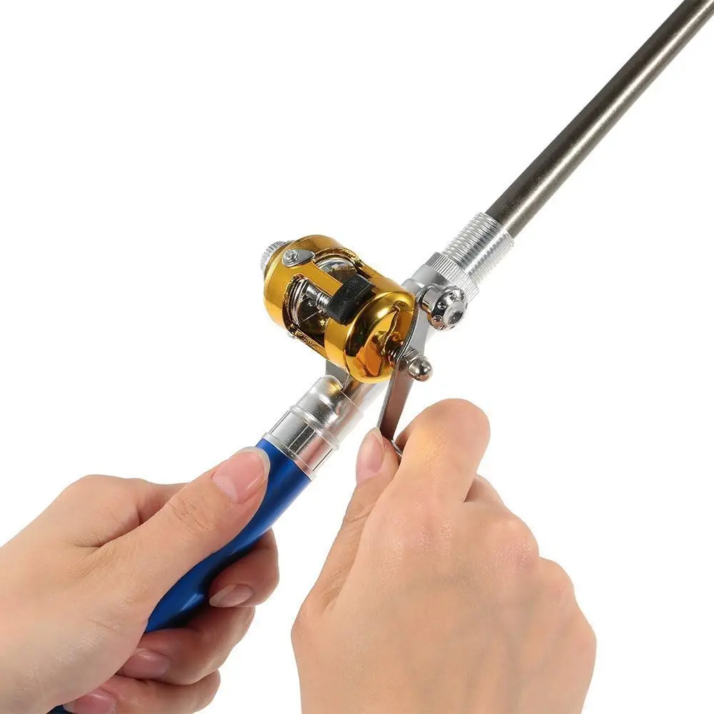 Mini Pocket Ice Fishing Rods P - Penn Reel Fierce 评论和价格