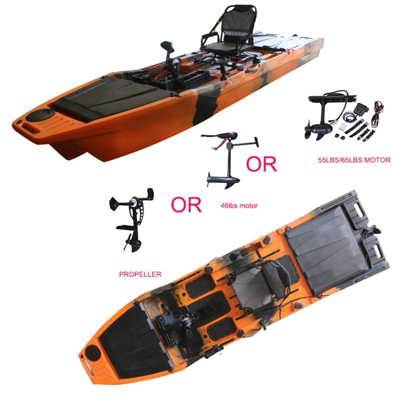 Vicking 12.6FT Single Kayak Pe - Fishing Kayak Trolling Motor 评论和价格