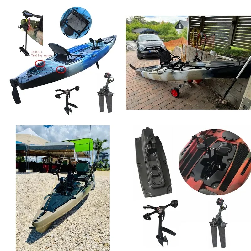 Single Pedal Electric Motor Fi - Fishing Kayak Sit In 评论和价格