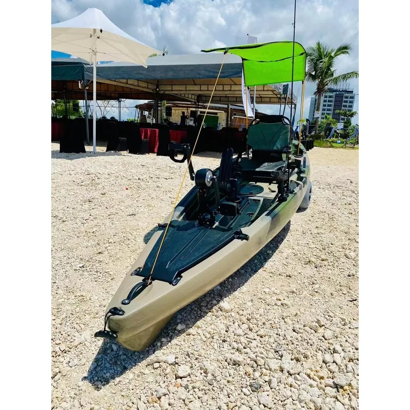 Single Pedal Electric Motor Fi - Fishing Kayak Sit In 评论和价格