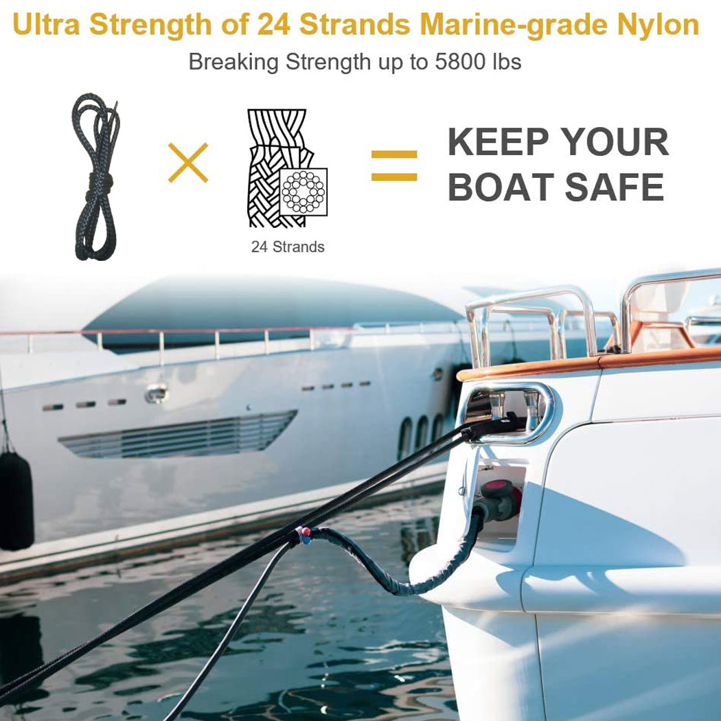 Nylon Double-Braided Mooring L - Fishing Kayak Anchor 评论和价格