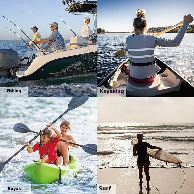 Adjustable Elastic Kayak Rod L - Fishing Kayak Paddle Leash 评论和价格