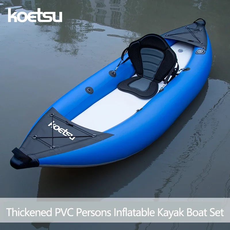 KOETSU 1-2 Persons Inflatable  - Fishing Kayak Sit On Top 评论和价格